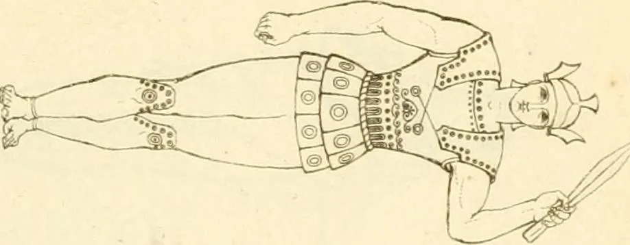 An illustration from Costume of the ancients, 1812, leaf 158