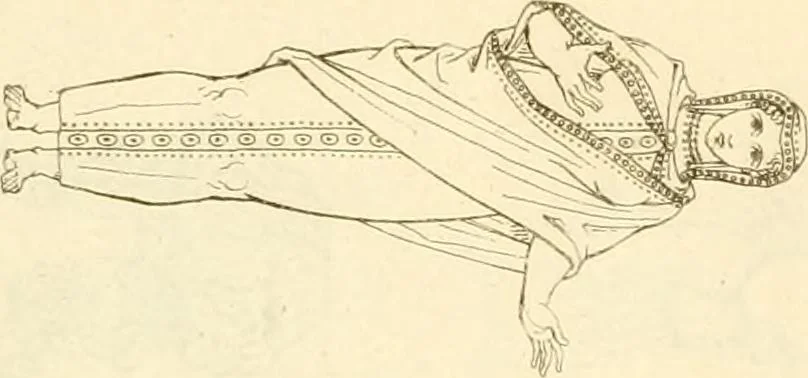 An illustration from Costume of the ancients, 1812, leaf 160
