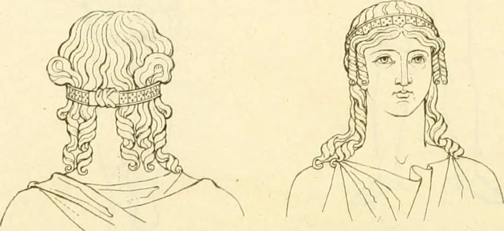 An illustration from Costume of the ancients, 1812, leaf 162
