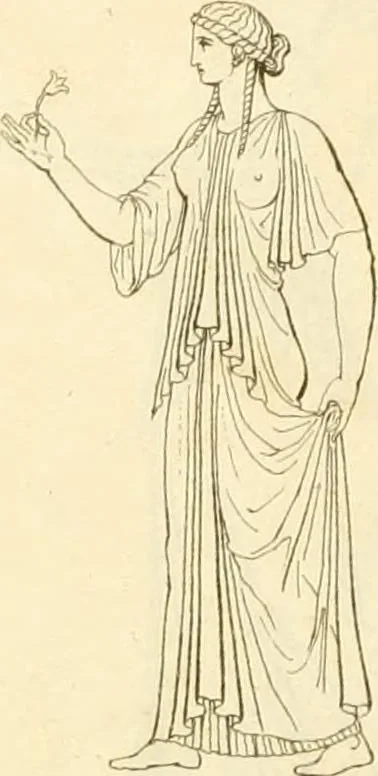 An illustration from Costume of the ancients, 1812, leaf 172