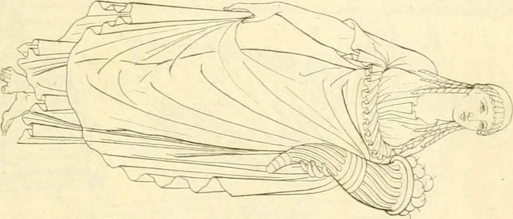 An illustration from Costume of the ancients, 1812, leaf 174