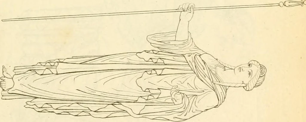 An illustration from Costume of the ancients, 1812, leaf 176