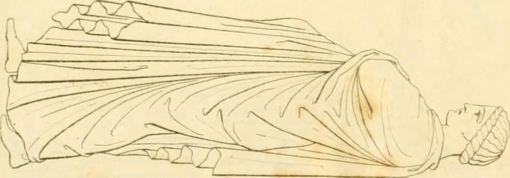An illustration from Costume of the ancients, 1812, leaf 182