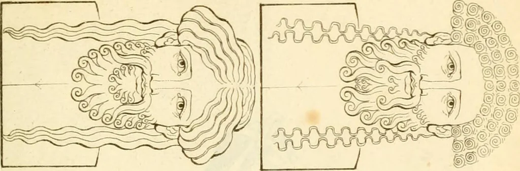 An illustration from Costume of the ancients, 1812, leaf 188