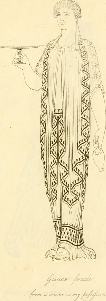 An illustration from Costume of the ancients, 1812, leaf 196