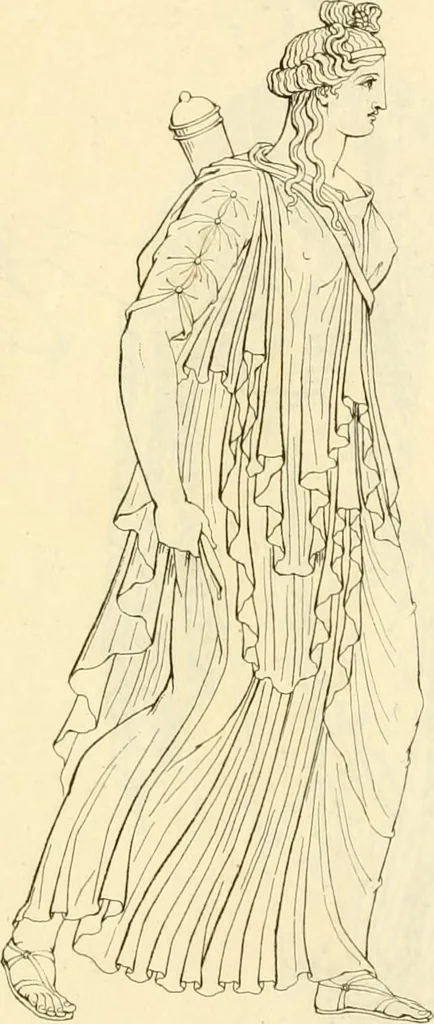An illustration from Costume of the ancients, 1812, leaf 198