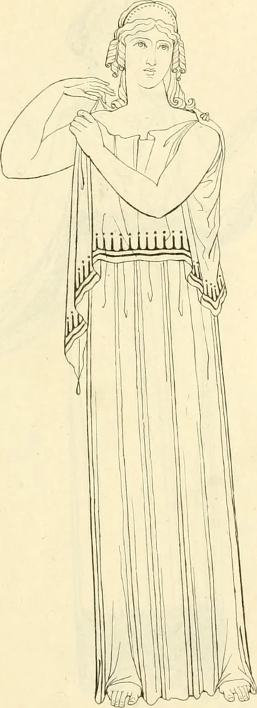 An illustration from Costume of the ancients, 1812, leaf 204