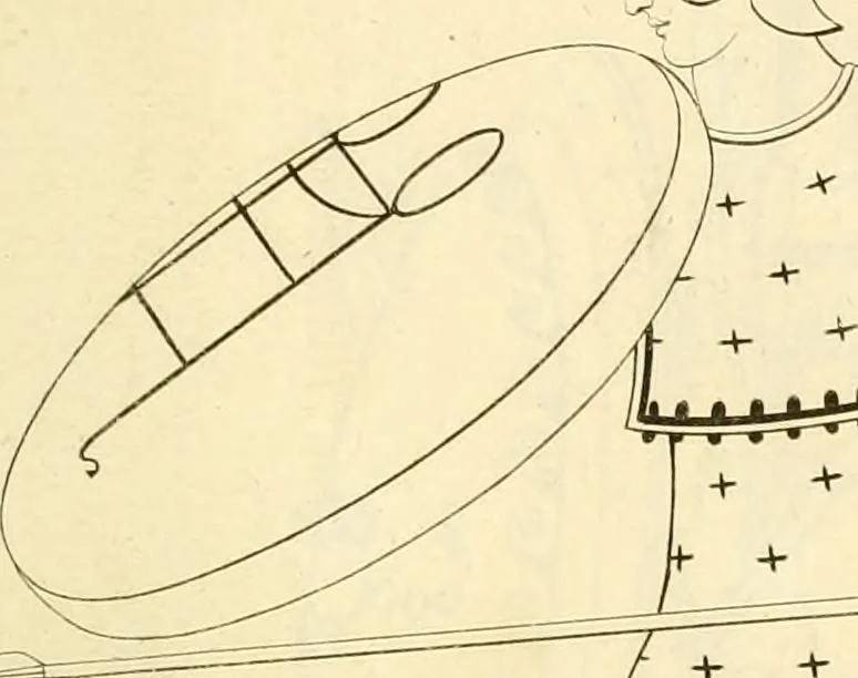 An illustration from Costume of the ancients, 1812, leaf 214