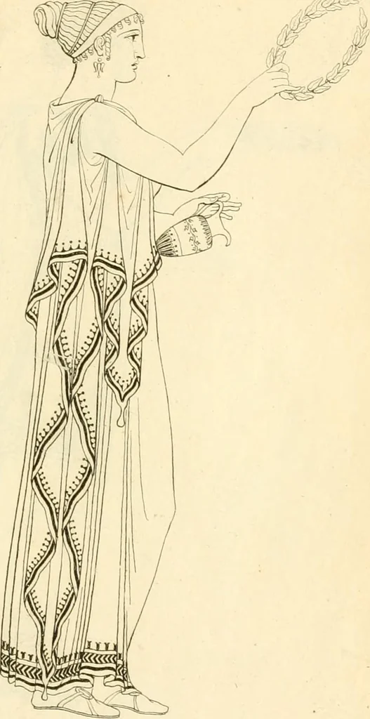 An illustration from Costume of the ancients, 1812, leaf 230