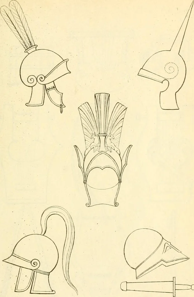 An illustration from Costume of the ancients, 1812, leaf 248