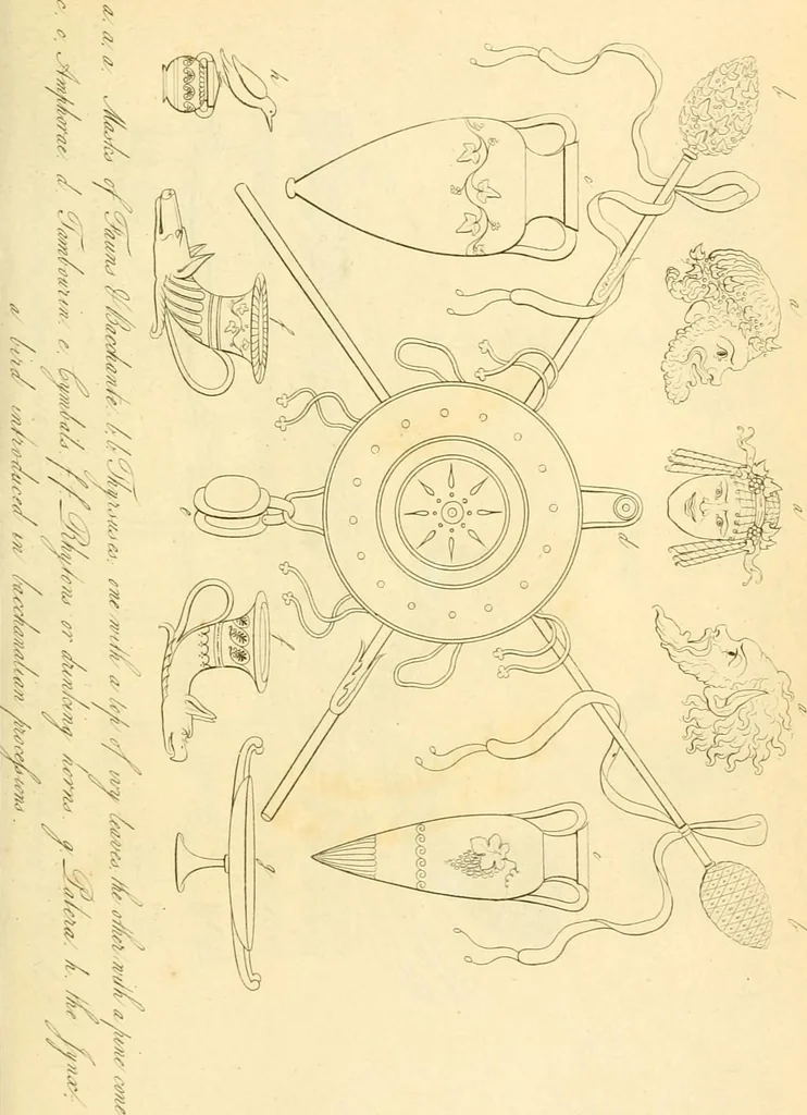 An illustration from Costume of the ancients, 1812, leaf 254