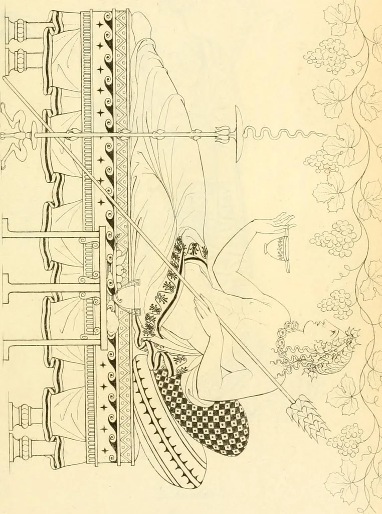 An illustration from Costume of the ancients, 1812, leaf 256