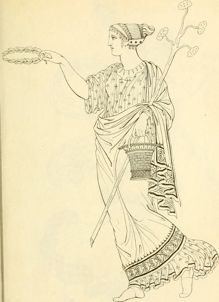 An illustration from Costume of the ancients, 1812, leaf 258