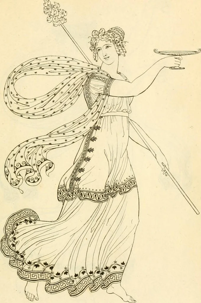 An illustration from Costume of the ancients, 1812, leaf 260