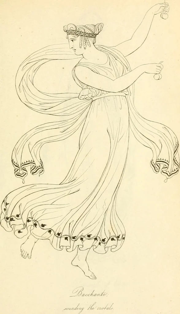 An illustration from Costume of the ancients, 1812, leaf 262