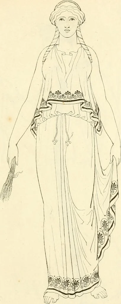 An illustration from Costume of the ancients, 1812, leaf 264