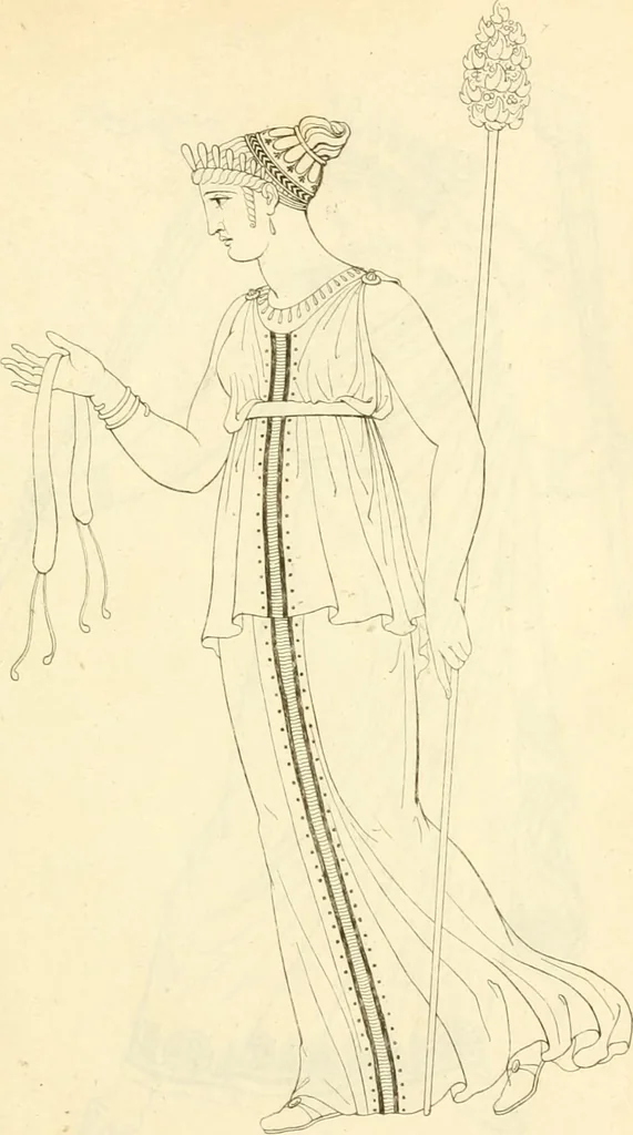 An illustration from Costume of the ancients, 1812, leaf 266