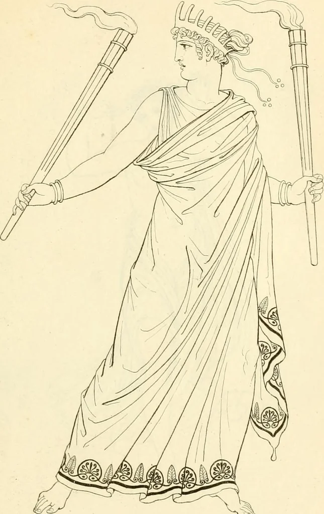 An illustration from Costume of the ancients, 1812, leaf 268