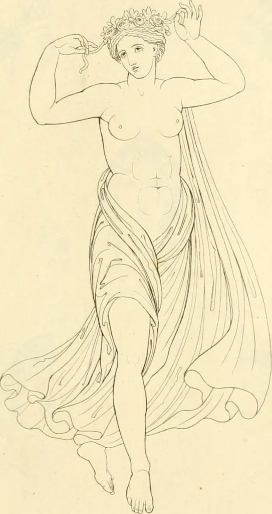 An illustration from Costume of the ancients, 1812, leaf 270