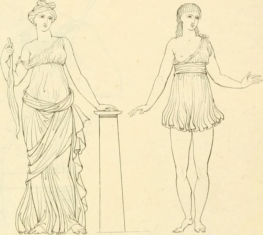 An illustration from Costume of the ancients, 1812, leaf 304
