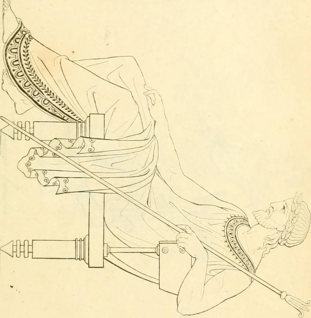 An illustration from Costume of the ancients, 1812, leaf 306