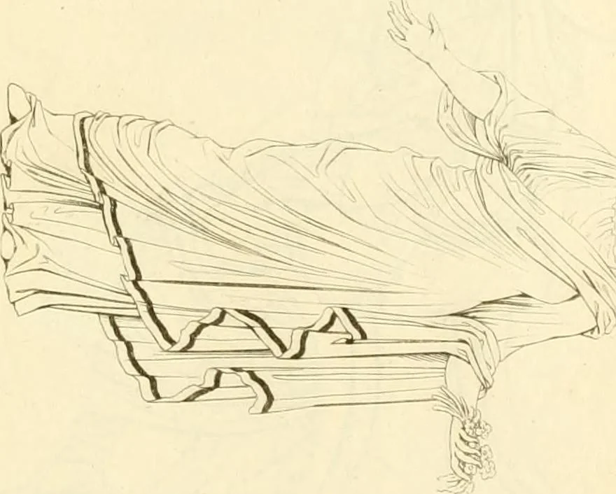 An illustration from Costume of the ancients, 1812, leaf 308