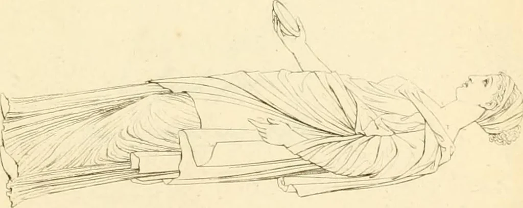 An illustration from Costume of the ancients, 1812, leaf 308
