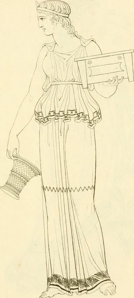 An illustration from Costume of the ancients, 1812, leaf 312