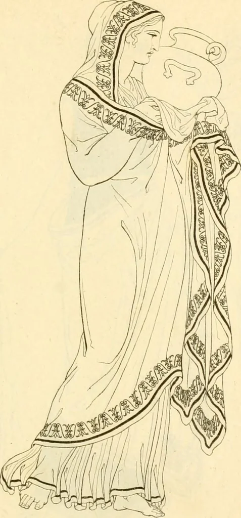 An illustration from Costume of the ancients, 1812, leaf 314
