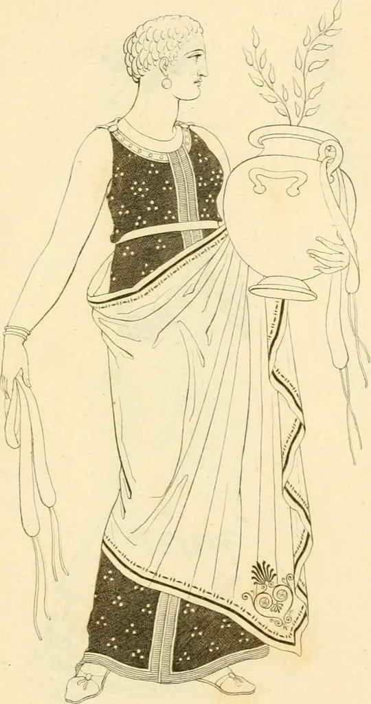An illustration from Costume of the ancients, 1812, leaf 316