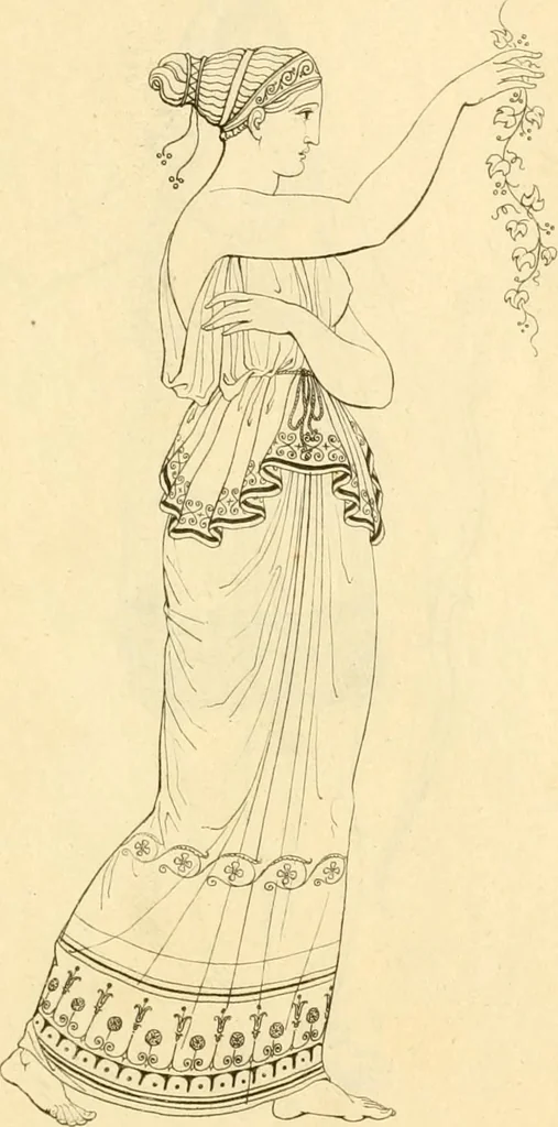 An illustration from Costume of the ancients, 1812, leaf 318