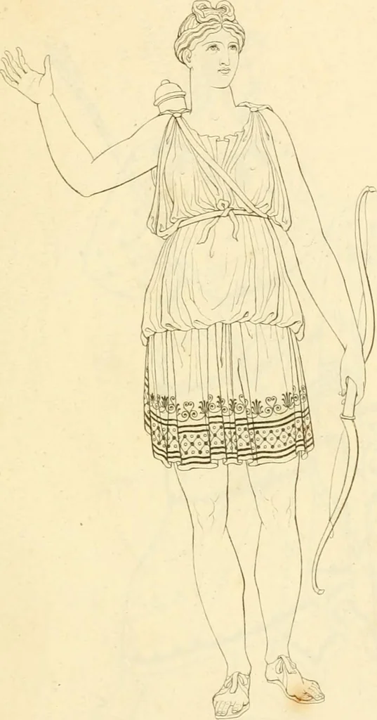 An illustration from Costume of the ancients, 1812, leaf 320