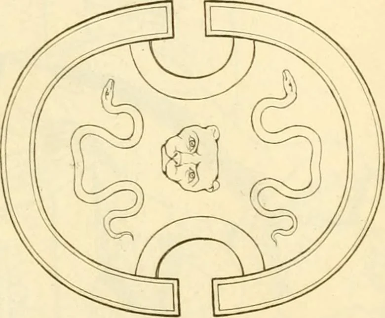 An illustration from Costume of the ancients, 1812, leaf 328