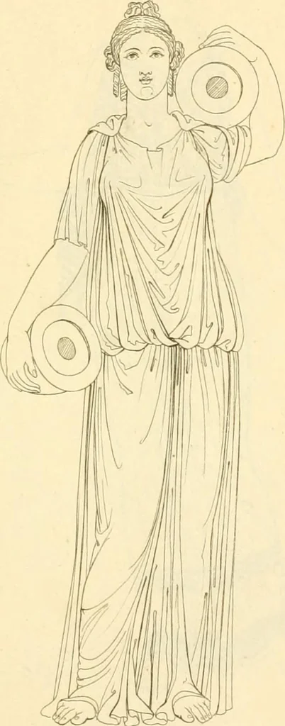 An illustration from Costume of the ancients, 1812, leaf 370