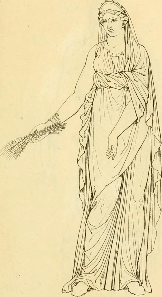 An illustration from Costume of the ancients, 1812, leaf 392