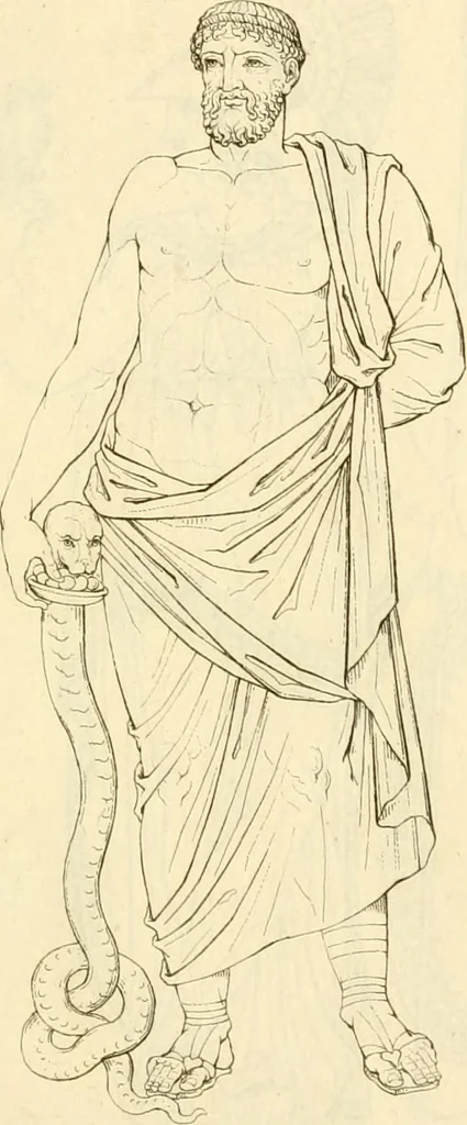 An illustration from Costume of the ancients, 1812, leaf 400