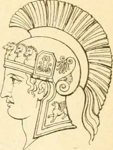An illustration from Costume of the ancients, 1812, leaf 404