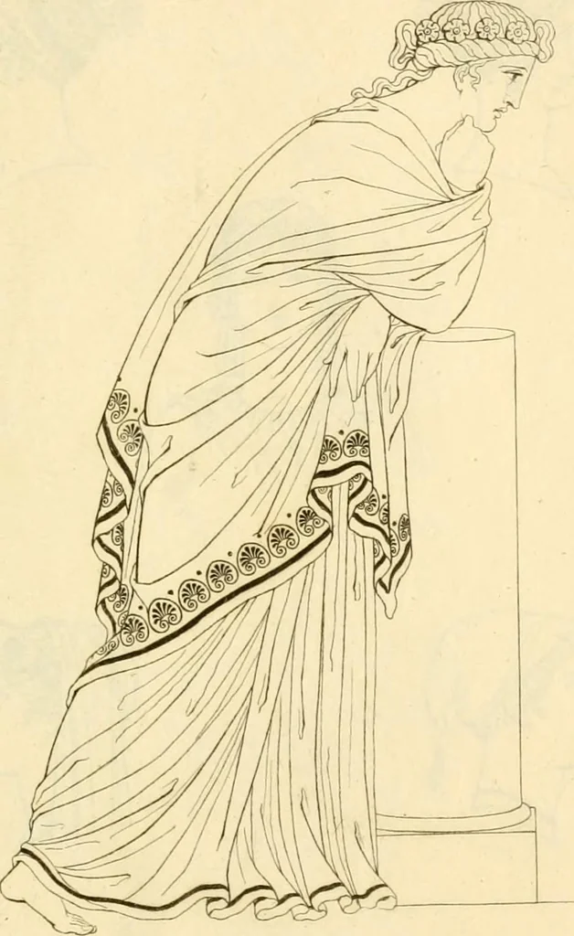 An illustration from Costume of the ancients, 1812, leaf 408