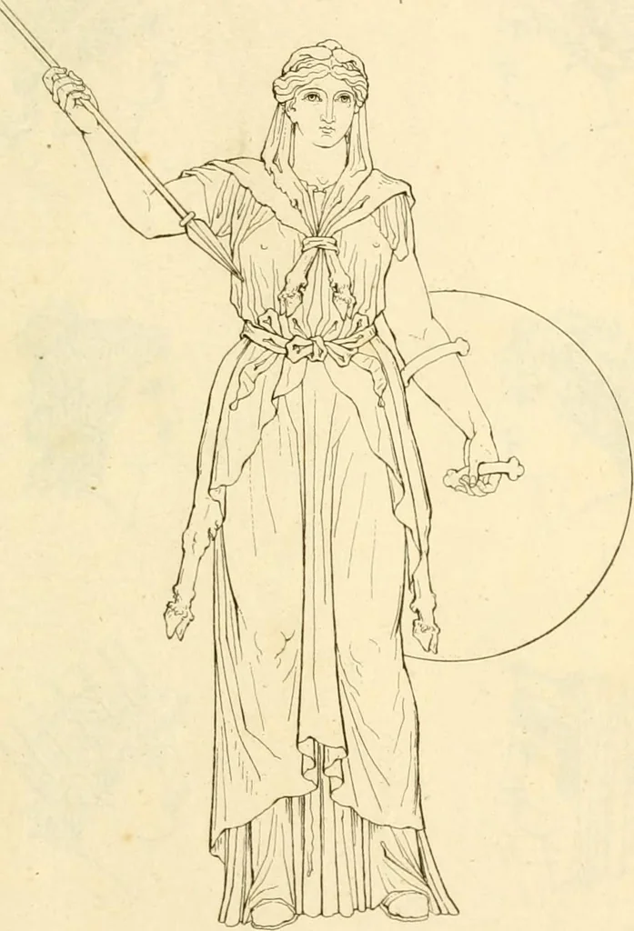 An illustration from Costume of the ancients, 1812, leaf 414