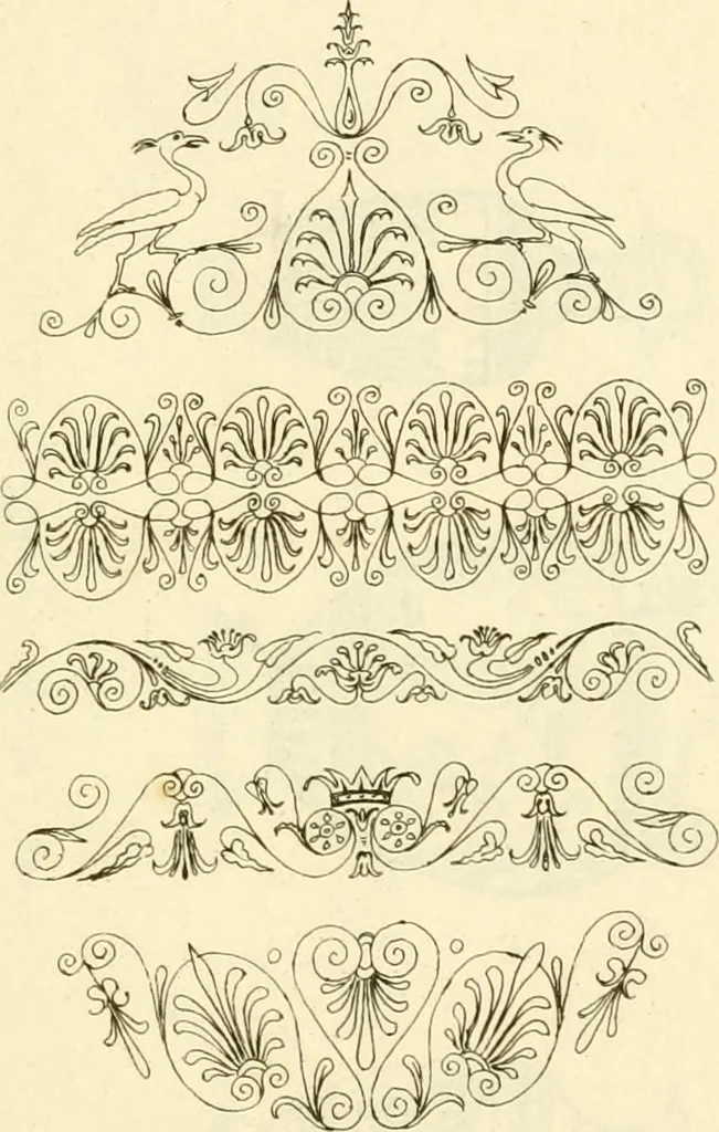 An illustration from Costume of the ancients, 1812, leaf 422