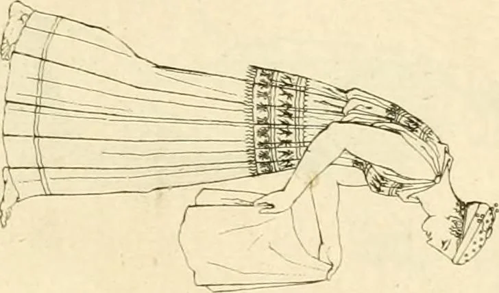 An illustration from Costume of the ancients, 1812, leaf 426
