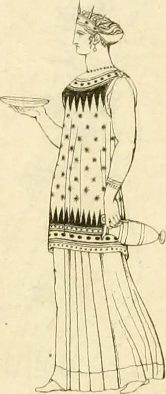 An illustration from Costume of the ancients, 1812, leaf 426