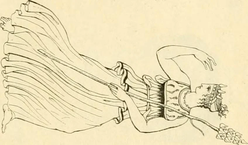 An illustration from Costume of the ancients, 1812, leaf 428