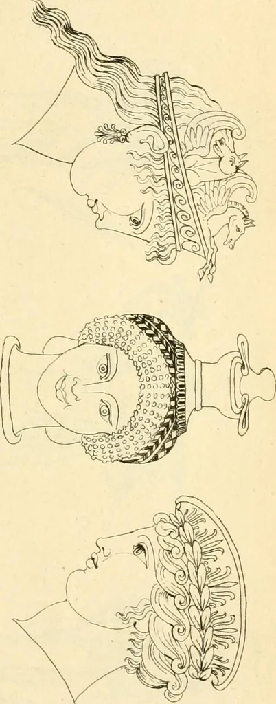 An illustration from Costume of the ancients, 1812, leaf 430