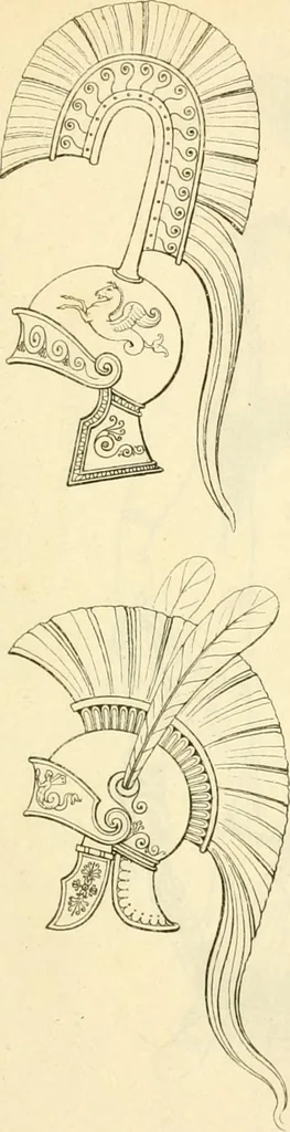 An illustration from Costume of the ancients, 1812, leaf 440