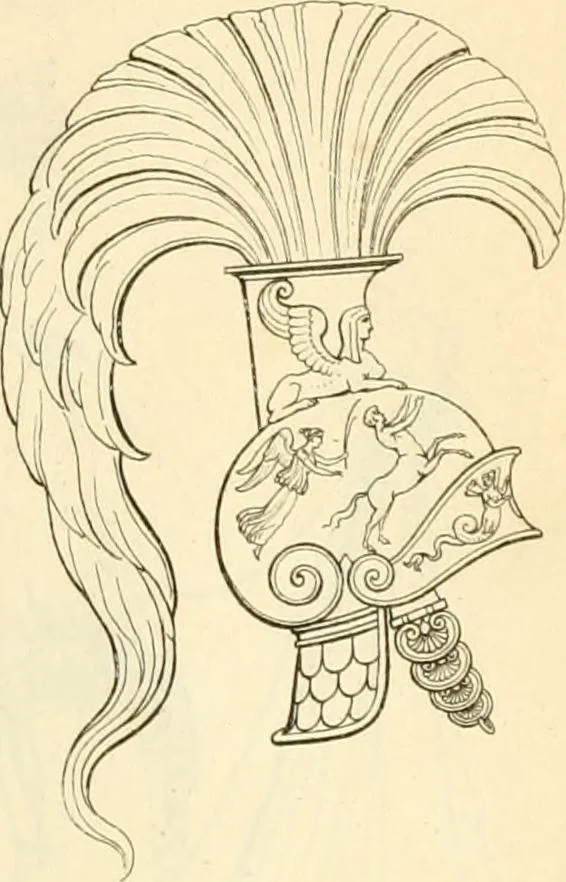 An illustration from Costume of the ancients, 1812, leaf 440