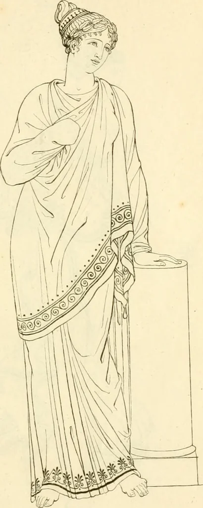 An illustration from Costume of the ancients, 1812, leaf 444