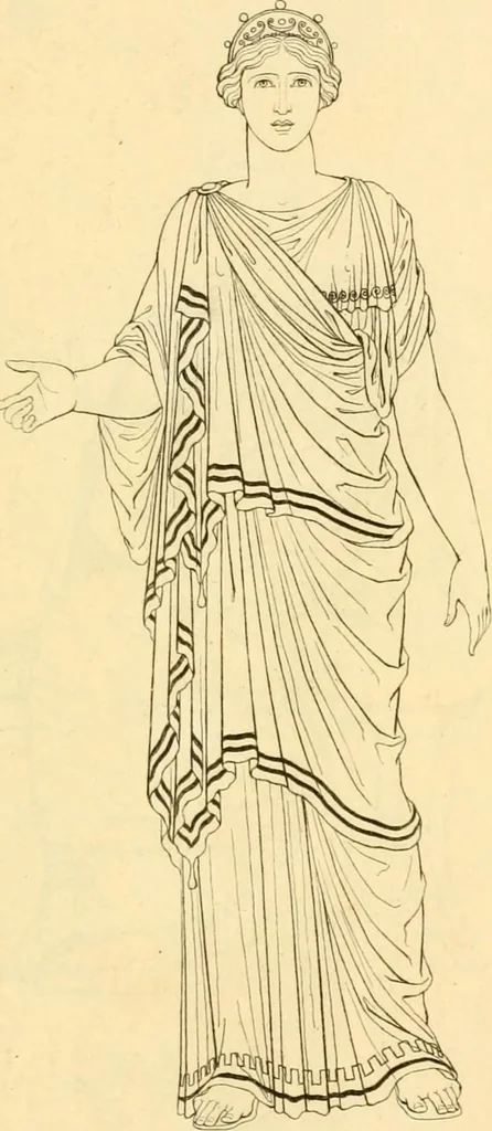 An illustration from Costume of the ancients, 1812, leaf 448