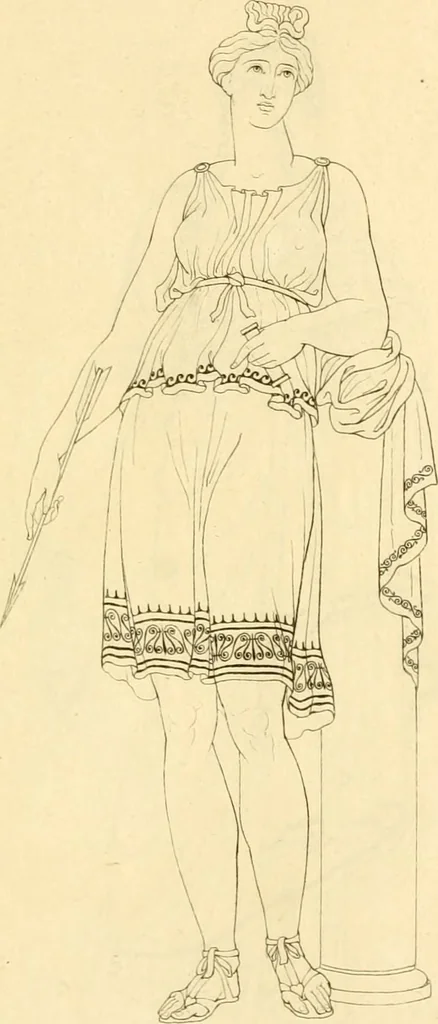 An illustration from Costume of the ancients, 1812, leaf 452