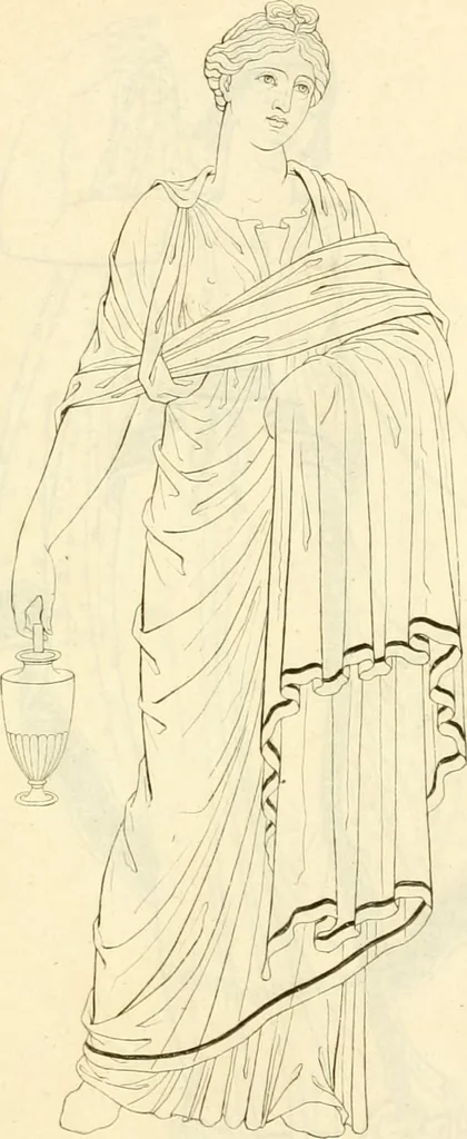 An illustration from Costume of the ancients, 1812, leaf 454